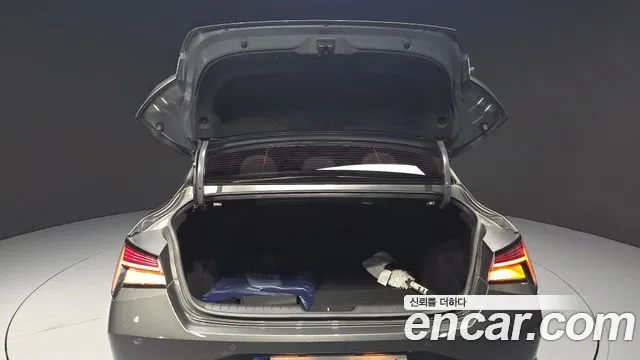 2022 Hyundai Avante (CN7) 1.6 Sold VIN KMHLR41EENU283212 – trunk area