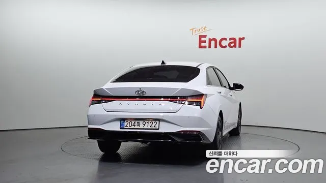 2022 Hyundai Avante (CN7) 1.6 Sold VIN KMHLR41EENU302163 – odometer reading