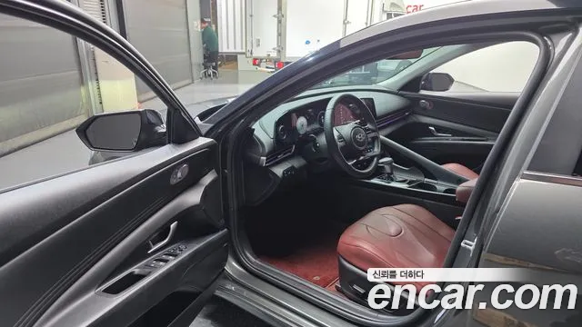 2022 Hyundai Avante (CN7) 1.6 Sold VIN KMHLR41EENU302774 – side profile