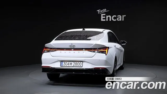 2023 Hyundai Avante (CN7) 1.6 Sold VIN KMHLR41EEPU353103 – trunk area