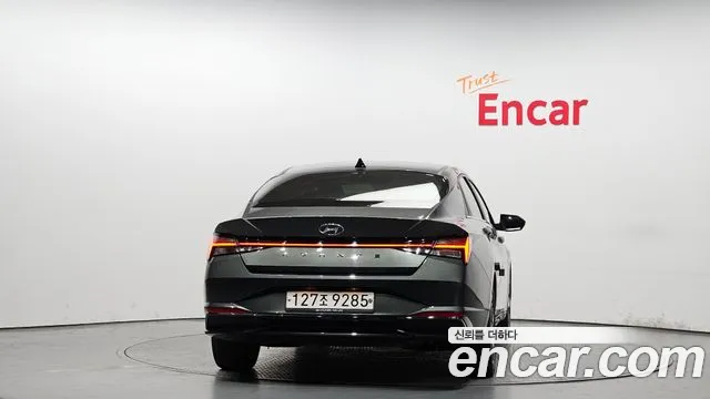 2021 Hyundai Avante Hybrid (CN7) Inspiration Sold VIN KMHLR41JGMU002012 – engine bay