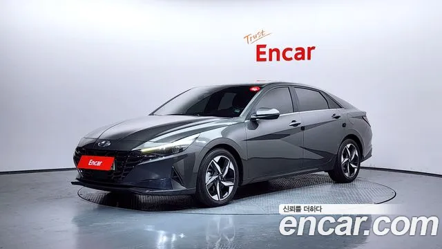 2021 Hyundai Avante Hybrid (Cn7) Inspiration Sold VIN KMHLR41JGMU002150 – front exterior