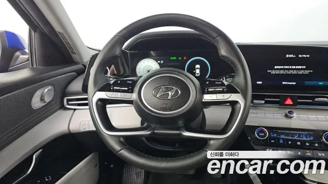 2021 Hyundai Avante Hybrid (Cn7) Inspiration Sold VIN KMHLR41JGMU007430 – front exterior