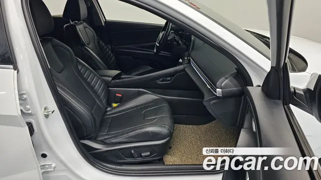 2023 Hyundai Avante Hybrid (CN7) Inspiration Sold VIN KMHLR41JGPU038957 – trunk area