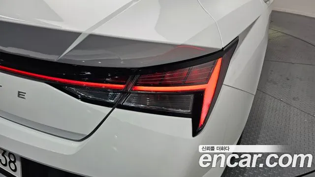2024 Hyundai The New Avante Hybrid (CN7) Inspiration Sold VIN KMHLR41JGRU114197 – odometer reading