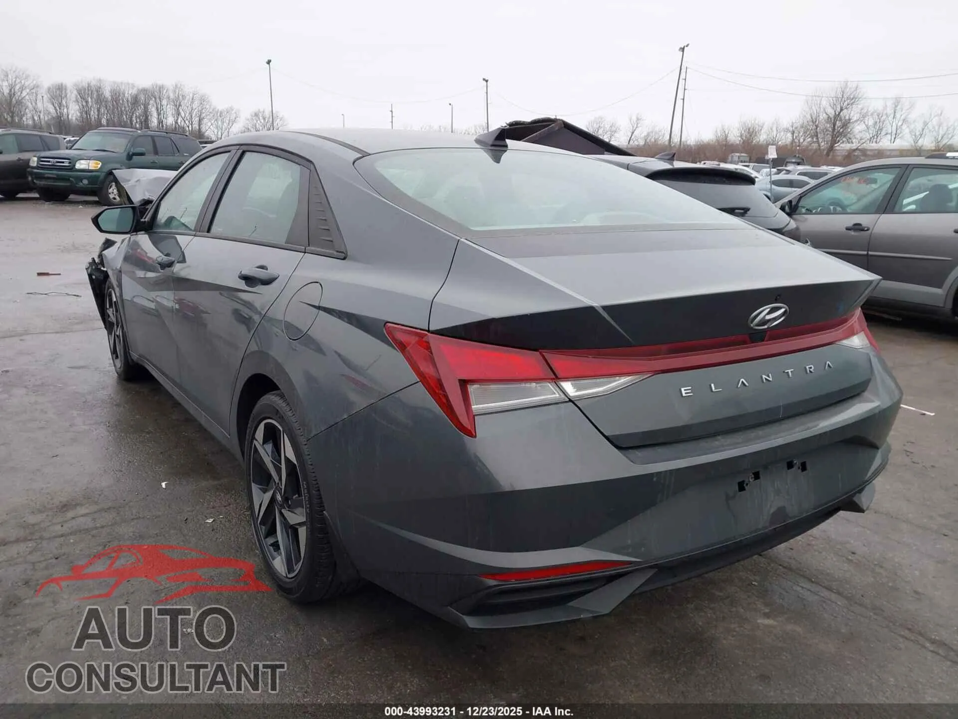 2023 HYUNDAI ELANTRA Damaged VIN KMHLS4AGXPU607774 – side profile