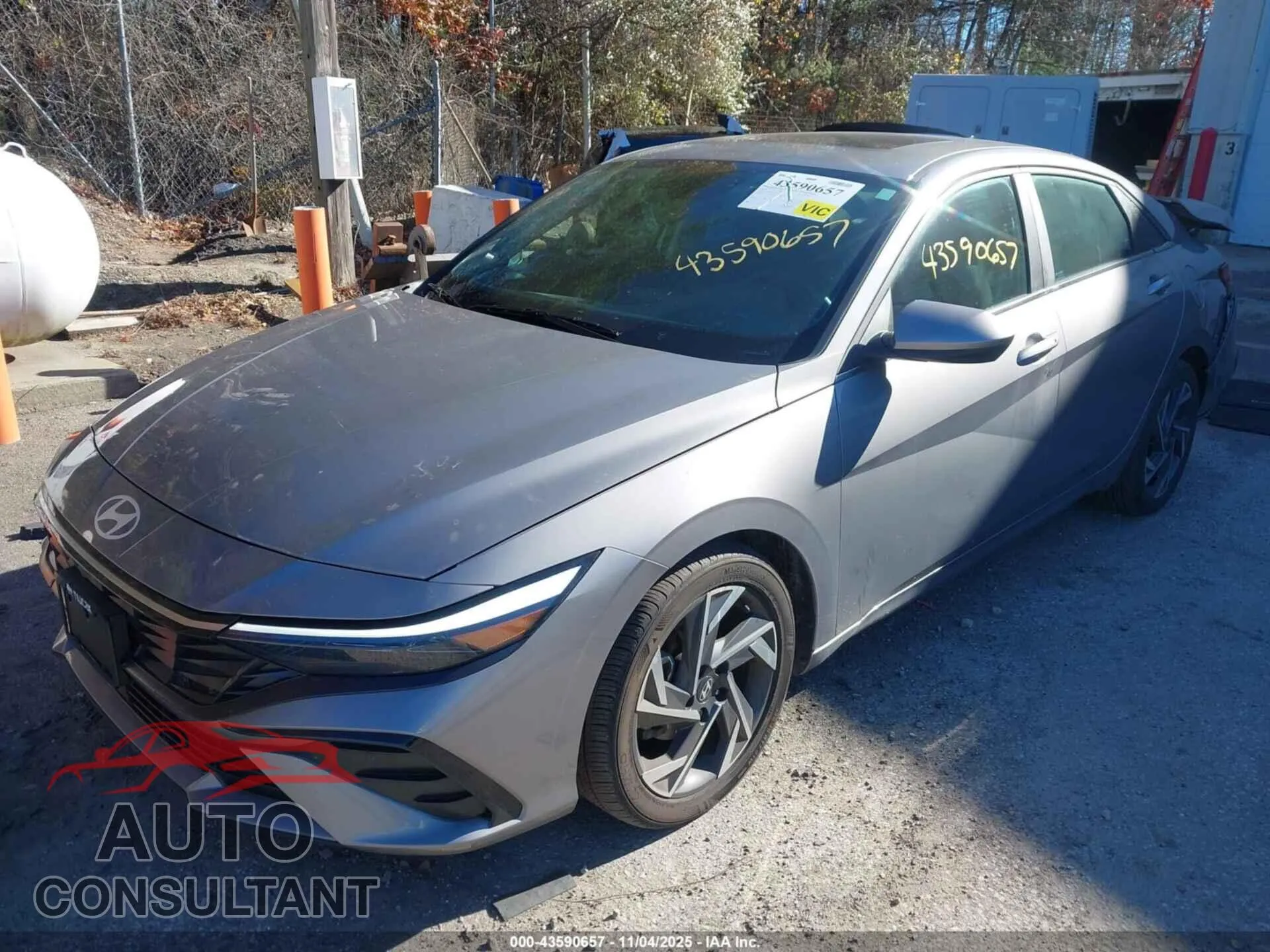 2024 HYUNDAI ELANTRA Damaged VIN KMHLS4DG3RU749754 – rear exterior