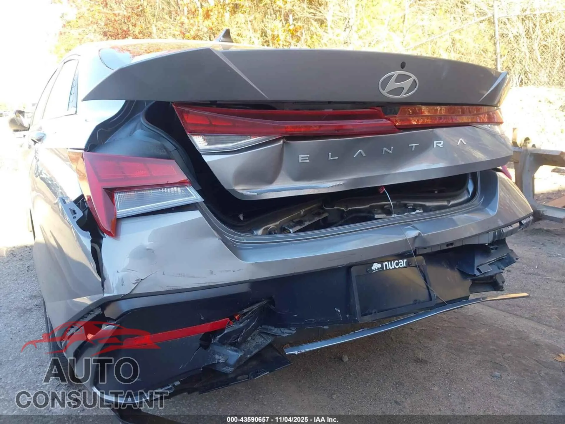 2024 HYUNDAI ELANTRA Damaged VIN KMHLS4DG3RU749754 – engine bay