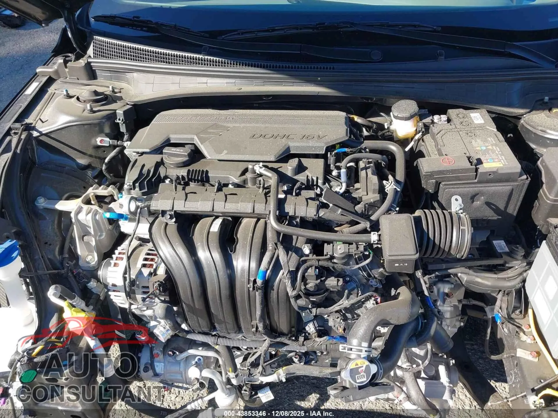 2025 HYUNDAI ELANTRA Damaged VIN KMHLS4DG9SU939869 – odometer reading