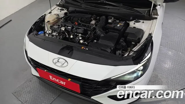 2021 Hyundai Avante (CN7) 1.6 Turbo N Line Sold VIN KMHLT41FGMU095816 – engine bay