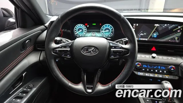2021 Hyundai Avante (CN7) 1.6 Turbo N Line Sold VIN KMHLT41FGMU243994 – dashboard