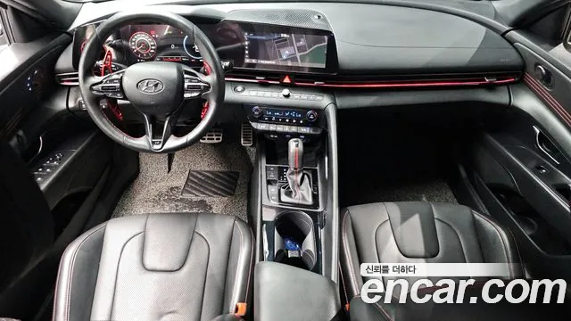 2023 Hyundai Avante (Cn7) 1.6 Turbo N Line Sold VIN KMHLT41FGPU427596 – front exterior 2023 Hyundai Avante (Cn7) 1.6 Turbo N Line Sold VIN KMHLT41FGPU427596 – front exterior