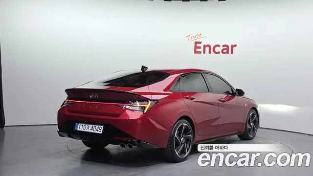 2023 Hyundai Avante (CN7) 1.6 Turbo N Line Sold VIN KMHLT41FGPU464586 – trunk area