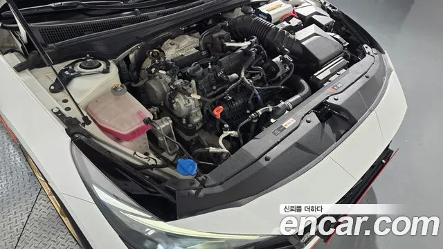 2022 Hyundai Avante (CN7) 2.0 N Sold VIN KMHLW41KANU000434 – engine bay