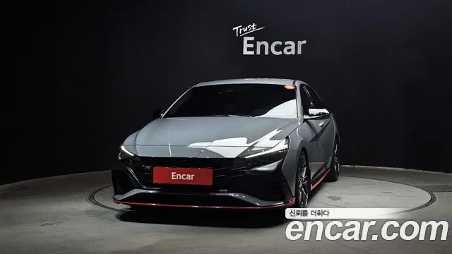 2022 Hyundai Avante (CN7) 2.0 N Sold VIN KMHLW41KANU000651 – engine bay