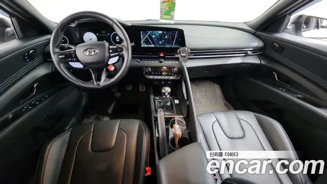 2022 Hyundai Avante (CN7) 2.0 N Sold VIN KMHLW41KANU004128 – dashboard