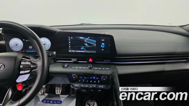 2022 Hyundai Avante (CN7) 2.0 N Sold VIN KMHLW41KANU006024 – trunk area