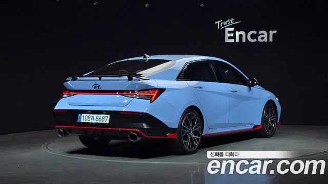 2025 Hyundai The New Avante (Cn7) 2.0 N Sold VIN KMHLW41KASU030231 – front exterior