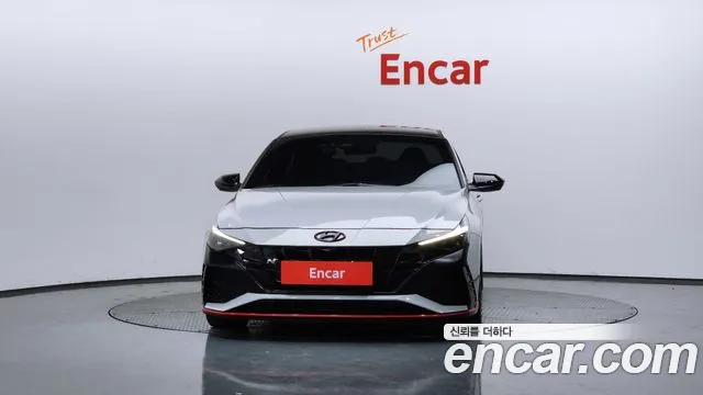2022 Hyundai Avante (CN7) 2.0 N Sold VIN KMHLW41KGNU000810 – exterior detail