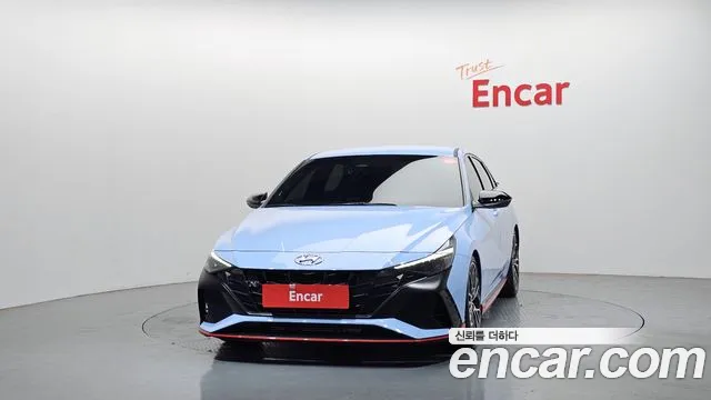 2022 Hyundai Avante (Cn7) 2.0 N Sold VIN KMHLW41KGNU001571 – front exterior