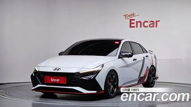2022 Hyundai Avante (Cn7) 2.0 N Sold VIN KMHLW41KGNU002571 – front exterior