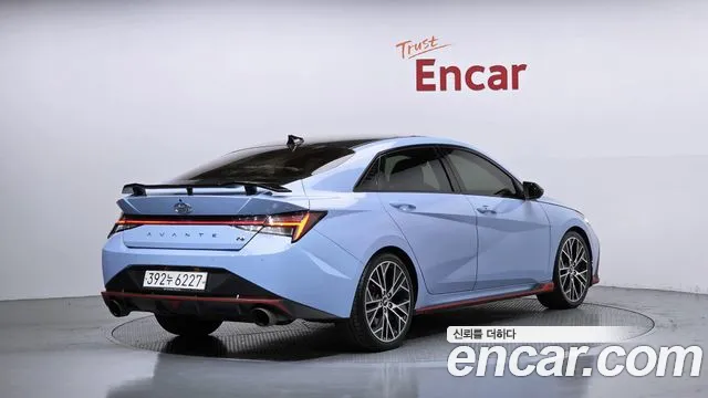 2022 Hyundai Avante (Cn7) 2.0 N Sold VIN KMHLW41KGNU004363 – front exterior