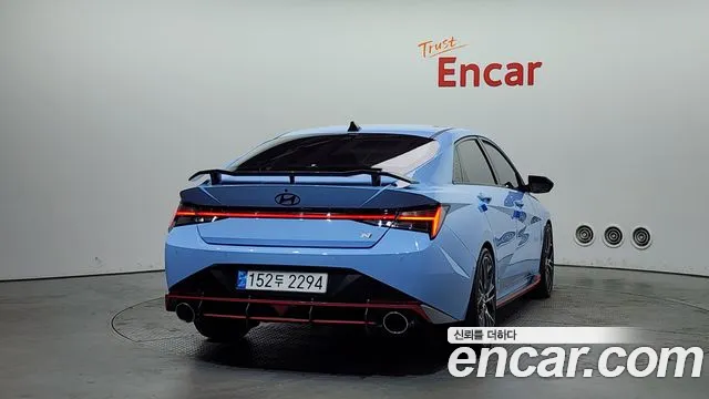 2023 Hyundai Avante (CN7) 2.0 N VIN KMHLW41KGPU008420