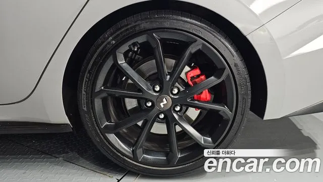 2023 Hyundai Avante (CN7) 2.0 N Sold VIN KMHLW41KGPU012831 – odometer reading