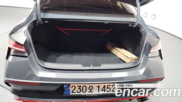 2024 Hyundai The New Avante (CN7) 2.0 N Sold VIN KMHLW41KGRU021612 – trunk area 2024 Hyundai The New Avante (CN7) 2.0 N Sold VIN KMHLW41KGRU021612 – trunk area