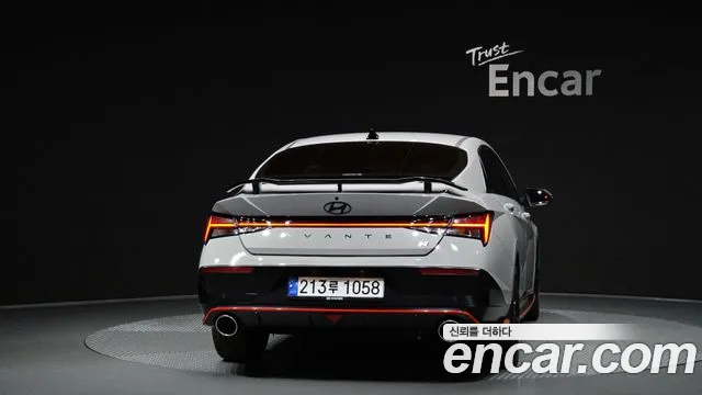 2025 Hyundai The New Avante (CN7) 2.0 N VIN KMHLW41KGSU029737