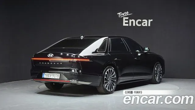 2025 Hyundai Grandeur Hybrid (GN7) Calligraphy Sold VIN KMHN3411BSA086026 – odometer reading