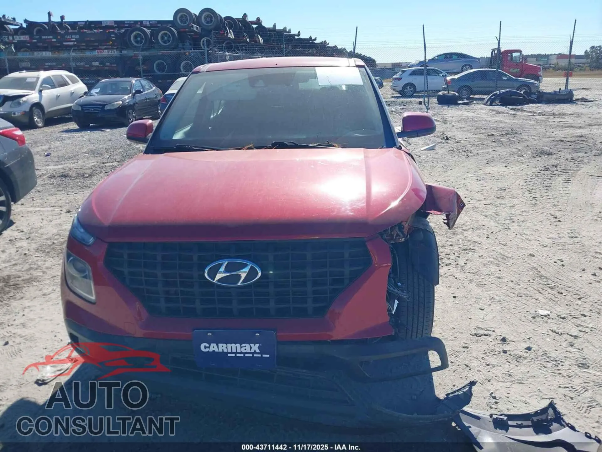 2022 HYUNDAI VENUE Damaged VIN KMHRB8A38NU142942 – photo 13