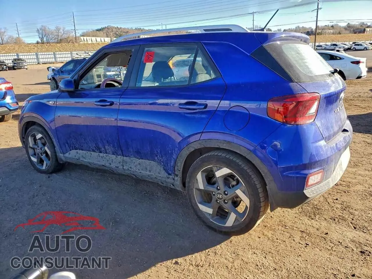 2023 HYUNDAI VENUE Damaged VIN KMHRC8A39PU218202 – rear exterior