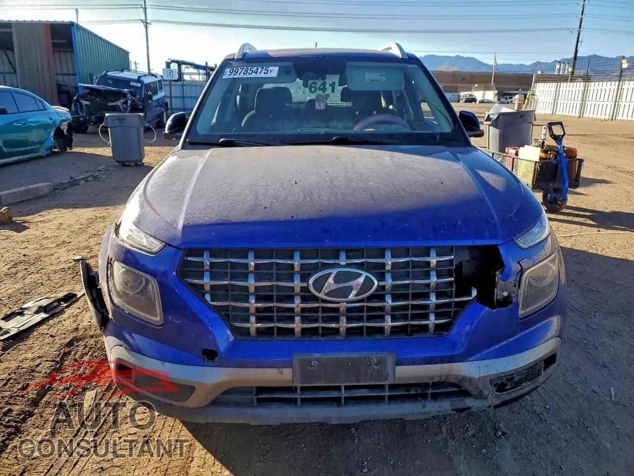 2023 HYUNDAI VENUE Damaged VIN KMHRC8A39PU218202 – interior seats