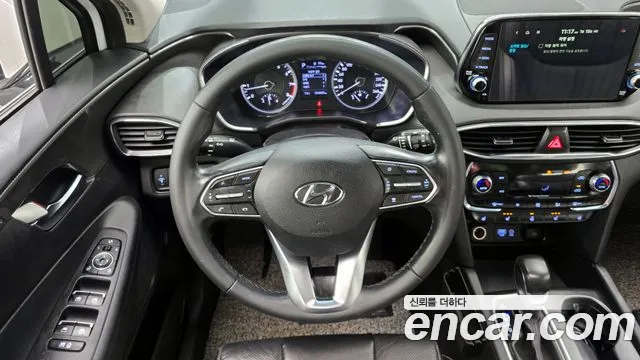 2020 Hyundai Santa Fe TM Gasoline 2.0T 2WD Sold VIN KMHS281ABLU279612 – side profile