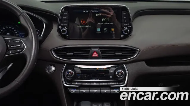 2019 Hyundai Santa Fe TM Gasoline 2.0T 2WD Sold VIN KMHS381ABKU044031 – dashboard 2019 Hyundai Santa Fe TM Gasoline 2.0T 2WD Sold VIN KMHS381ABKU044031 – dashboard