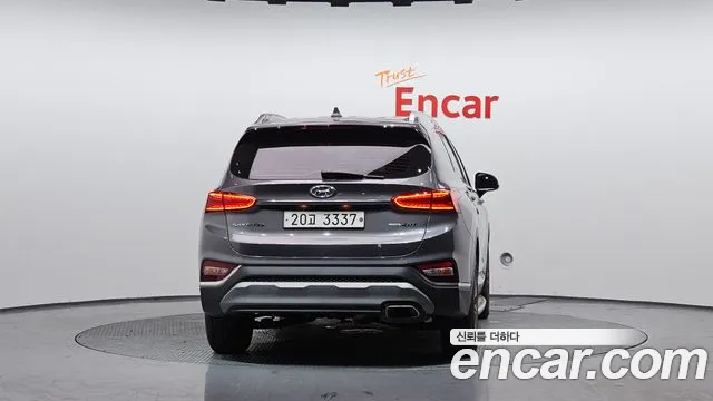 2019 Hyundai Santa Fe TM Gasoline 2.0T 4WD Sold VIN KMHS381ADKU137254 – odometer reading