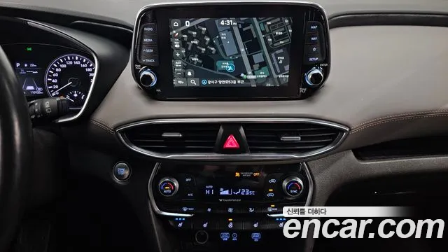 2019 Hyundai Santa Fe TM Gasoline 2.0T 4WD Sold VIN KMHS381ADKU180756 – engine bay