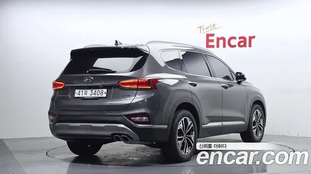 2019 Hyundai Santa Fe TM Diesel 2.0 2WD Sold VIN KMHS381BBKU052445 – trunk area 2019 Hyundai Santa Fe TM Diesel 2.0 2WD Sold VIN KMHS381BBKU052445 – trunk area