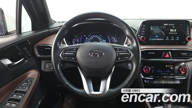 2019 Hyundai Santa Fe TM Gasoline 2.0T 2WD Sold VIN KMHS581ABKU175660 – odometer reading