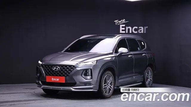 2019 Hyundai Santa Fe TM Gasoline 2.0T 4WD Sold VIN KMHS581ADKU134035 – trunk area