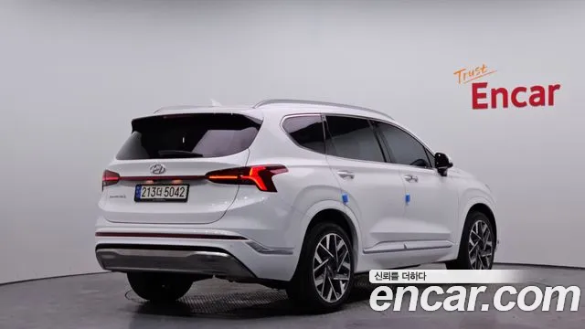 2021 Hyundai The New Santa Fe Diesel 2.2 2WD Sold VIN KMHS581HGMU401909 – odometer reading