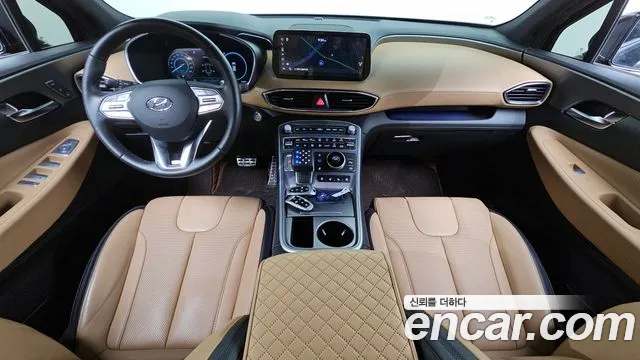 2023 Hyundai The New Santa Fe Gasoline 2.5T 2WD Sold VIN KMHS581LGPU477909 – engine bay