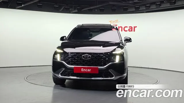 2021 Hyundai The New Santa Fe Gasoline 2.5t 4wd Sold VIN KMHS581LHMU360212 – front exterior
