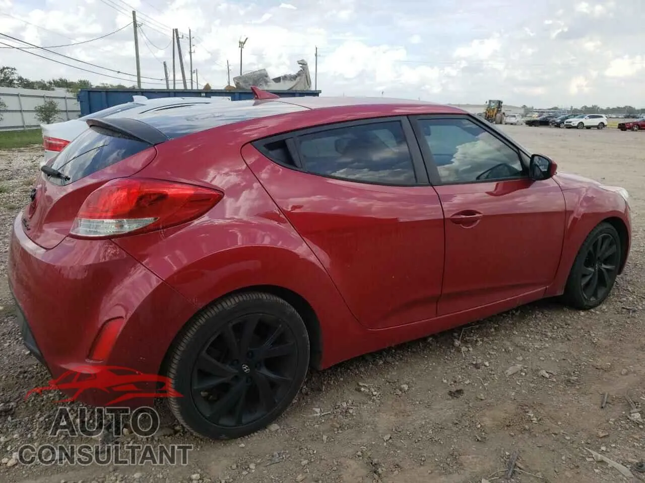2016 HYUNDAI VELOSTER Damaged VIN KMHTC6AD1GU252511 – side profile