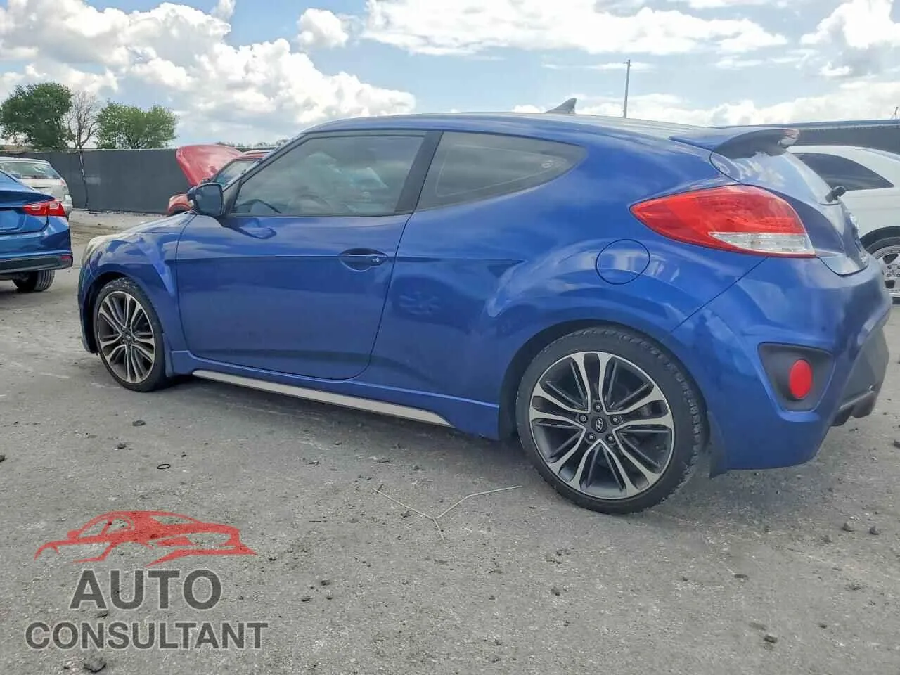 2016 HYUNDAI VELOSTER Used VIN KMHTC6AE7GU274490 – rear exterior