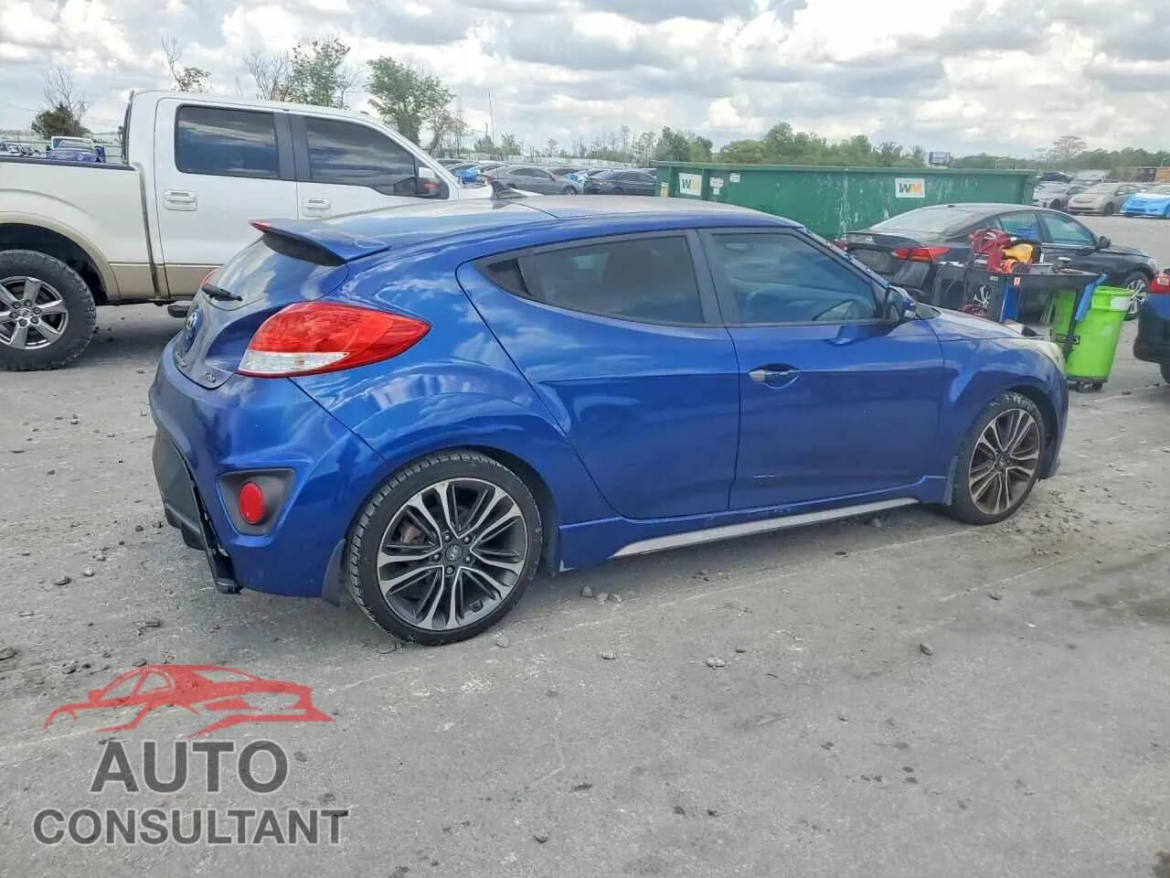 2016 HYUNDAI VELOSTER Used VIN KMHTC6AE7GU274490 – side profile