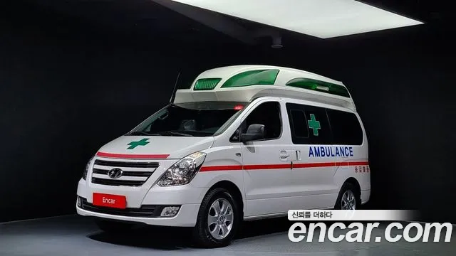 2017 Hyundai Grand Starex 4wd Ambulance Sold VIN KMJWS37KDHU901997 – front exterior