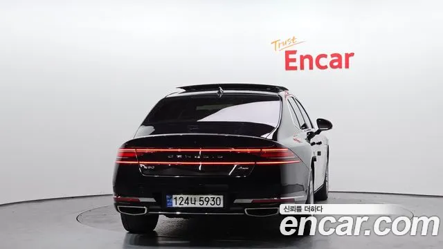 2022 Genesis G90 (RS4) Gasoline 3.5 Turbo AWD Sold VIN KMTFA41DDNU002680 – dashboard