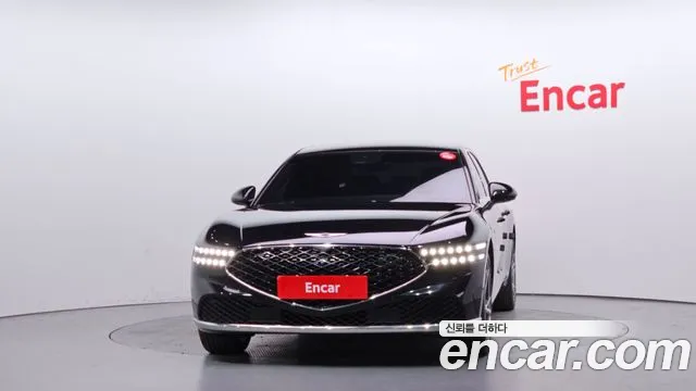 2022 Genesis G90 (RS4) Gasoline 3.5 Turbo AWD Sold VIN KMTFA41DDNU004670 – rear exterior
